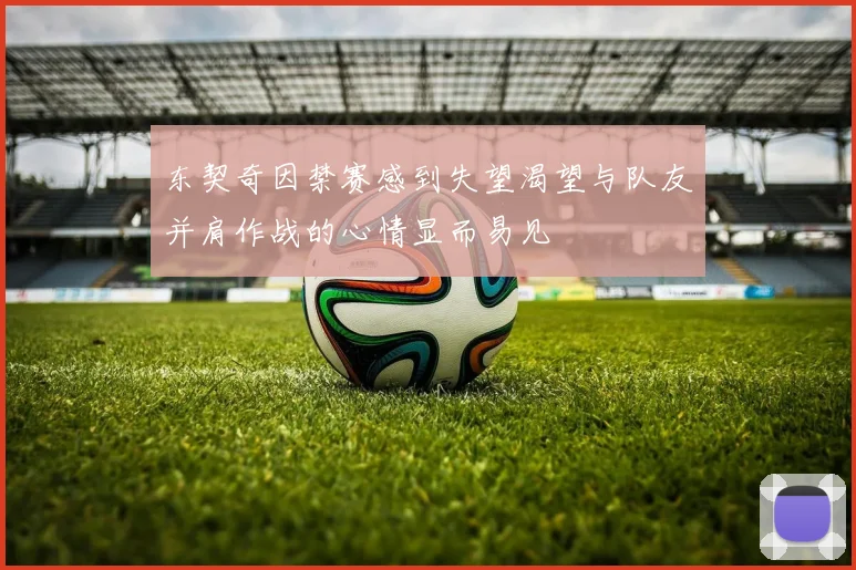 东契奇因禁赛感到失望渴望与队友并肩作战的心情显而易见